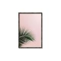 Picture of Leaves on Pink _GroupedProduct_Rectangle_Portrait_Photography _GroupedProduct_Rectangle_Portrait_Canvas_Framed_