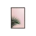 Picture of Leaves on Pink _GroupedProduct_Rectangle_Portrait_Photography _GroupedProduct_Rectangle_Portrait_Canvas_Framed_