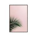 Picture of Leaves on Pink _GroupedProduct_Rectangle_Portrait_Photography _GroupedProduct_Rectangle_Portrait_Canvas_Framed_