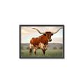 Picture of Life of a Bull _GroupedProduct_Rectangle_Landscape_Photography _GroupedProduct_Rectangle_Landscape_Canvas_Framed_