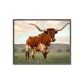 Picture of Life of a Bull _GroupedProduct_Rectangle_Landscape_Photography _GroupedProduct_Rectangle_Landscape_Canvas_Framed_