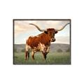 Picture of Life of a Bull _GroupedProduct_Rectangle_Landscape_Photography _GroupedProduct_Rectangle_Landscape_Canvas_Framed_