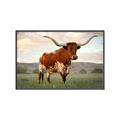 Picture of Life of a Bull _GroupedProduct_Rectangle_Landscape_Photography _GroupedProduct_Rectangle_Landscape_Canvas_Framed_