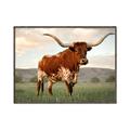 Picture of Life of a Bull _GroupedProduct_Rectangle_Landscape_Photography _GroupedProduct_Rectangle_Landscape_Canvas_Framed_