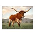 Picture of Life of a Bull _GroupedProduct_Rectangle_Landscape_Photography _GroupedProduct_Rectangle_Landscape_Canvas_Framed_