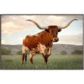 Picture of Life of a Bull _GroupedProduct_Rectangle_Landscape_Photography _GroupedProduct_Rectangle_Landscape_Canvas_Framed_