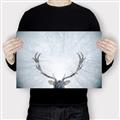Picture of Forest Stag _GroupedProduct_Rectangle_Landscape_Photography _GroupedProduct_Rectangle_Landscape_Canvas_