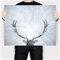 Picture of Forest Stag _GroupedProduct_Rectangle_Landscape_Photography _GroupedProduct_Rectangle_Landscape_Canvas_