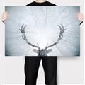 Picture of Forest Stag _GroupedProduct_Rectangle_Landscape_Photography _GroupedProduct_Rectangle_Landscape_Canvas_