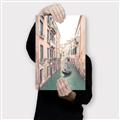 Picture of Gondalas in Venice II  _GroupedProduct_Rectangle_Portrait_Canvas_