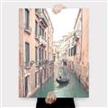Picture of Gondalas in Venice II  _GroupedProduct_Rectangle_Portrait_Canvas_