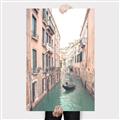 Picture of Gondalas in Venice II  _GroupedProduct_Rectangle_Portrait_Canvas_