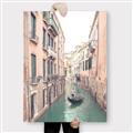 Picture of Gondalas in Venice II  _GroupedProduct_Rectangle_Portrait_Canvas_