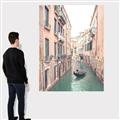 Picture of Gondalas in Venice II  _GroupedProduct_Rectangle_Portrait_Canvas_