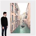 Picture of Gondalas in Venice II  _GroupedProduct_Rectangle_Portrait_Canvas_