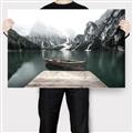 Picture of Lake and Mountain _GroupedProduct_Rectangle_Landscape_Photography _GroupedProduct_Rectangle_Landscape_Canvas_