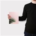 Picture of Leaves on Pink _GroupedProduct_Rectangle_Portrait_Photography _GroupedProduct_Rectangle_Portrait_Canvas_
