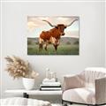 Picture of Life of a Bull _GroupedProduct_Rectangle_Landscape_Photography _GroupedProduct_Rectangle_Landscape_Canvas_