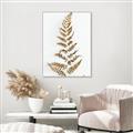 Picture of Dried Fern Leaf  _GroupedProduct_Rectangle_Portrait_Photography _GroupedProduct_Rectangle_Portrait_Canvas_Framed_