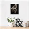 Picture of Ebony, the Horse _GroupedProduct_Rectangle_Portrait_Photography _GroupedProduct_Rectangle_Portrait_Canvas_Framed_