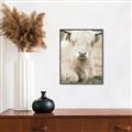 Picture of Furry Cow _GroupedProduct_Rectangle_Portrait_Photography _GroupedProduct_Rectangle_Portrait_Canvas_Framed_
