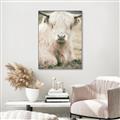 Picture of Furry Cow _GroupedProduct_Rectangle_Portrait_Photography _GroupedProduct_Rectangle_Portrait_Canvas_Framed_