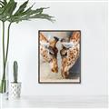 Picture of Giraffe Pals  _GroupedProduct_Rectangle_Portrait_Photography _GroupedProduct_Rectangle_Portrait_Canvas_Framed_