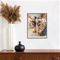 Picture of Giraffe Pals  _GroupedProduct_Rectangle_Portrait_Photography _GroupedProduct_Rectangle_Portrait_Canvas_Framed_