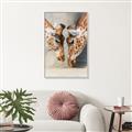 Picture of Giraffe Pals  _GroupedProduct_Rectangle_Portrait_Photography _GroupedProduct_Rectangle_Portrait_Canvas_Framed_