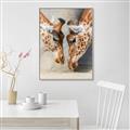 Picture of Giraffe Pals  _GroupedProduct_Rectangle_Portrait_Photography _GroupedProduct_Rectangle_Portrait_Canvas_Framed_