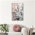 Picture of Gondalas in Venice  _GroupedProduct_Rectangle_Portrait_Photography _GroupedProduct_Rectangle_Portrait_Canvas_Framed_
