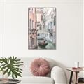 Picture of Gondalas in Venice  _GroupedProduct_Rectangle_Portrait_Photography _GroupedProduct_Rectangle_Portrait_Canvas_Framed_