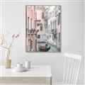 Picture of Gondalas in Venice  _GroupedProduct_Rectangle_Portrait_Photography _GroupedProduct_Rectangle_Portrait_Canvas_Framed_