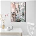 Picture of Gondalas in Venice  _GroupedProduct_Rectangle_Portrait_Photography _GroupedProduct_Rectangle_Portrait_Canvas_Framed_