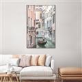 Picture of Gondalas in Venice  _GroupedProduct_Rectangle_Portrait_Photography _GroupedProduct_Rectangle_Portrait_Canvas_Framed_