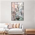 Picture of Gondalas in Venice  _GroupedProduct_Rectangle_Portrait_Photography _GroupedProduct_Rectangle_Portrait_Canvas_Framed_