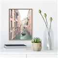 Picture of Gondalas in Venice II  _GroupedProduct_Rectangle_Portrait_Canvas_Framed_
