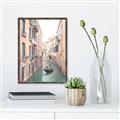 Picture of Gondalas in Venice II  _GroupedProduct_Rectangle_Portrait_Canvas_Framed_