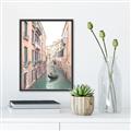 Picture of Gondalas in Venice II  _GroupedProduct_Rectangle_Portrait_Canvas_Framed_
