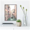 Picture of Gondalas in Venice II  _GroupedProduct_Rectangle_Portrait_Canvas_Framed_