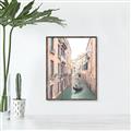 Picture of Gondalas in Venice II  _GroupedProduct_Rectangle_Portrait_Canvas_Framed_