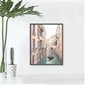 Picture of Gondalas in Venice II  _GroupedProduct_Rectangle_Portrait_Canvas_Framed_