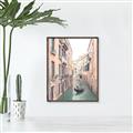 Picture of Gondalas in Venice II  _GroupedProduct_Rectangle_Portrait_Canvas_Framed_
