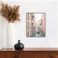 Picture of Gondalas in Venice II  _GroupedProduct_Rectangle_Portrait_Canvas_Framed_