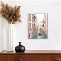 Picture of Gondalas in Venice II  _GroupedProduct_Rectangle_Portrait_Canvas_Framed_