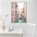 Picture of Gondalas in Venice II  _GroupedProduct_Rectangle_Portrait_Canvas_Framed_