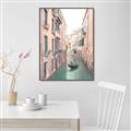 Picture of Gondalas in Venice II  _GroupedProduct_Rectangle_Portrait_Canvas_Framed_