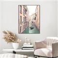 Picture of Gondalas in Venice II  _GroupedProduct_Rectangle_Portrait_Canvas_Framed_