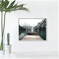 Picture of Lake and Mountain _GroupedProduct_Rectangle_Landscape_Photography _GroupedProduct_Rectangle_Landscape_Canvas_Framed_