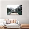 Picture of Lake and Mountain _GroupedProduct_Rectangle_Landscape_Photography _GroupedProduct_Rectangle_Landscape_Canvas_Framed_